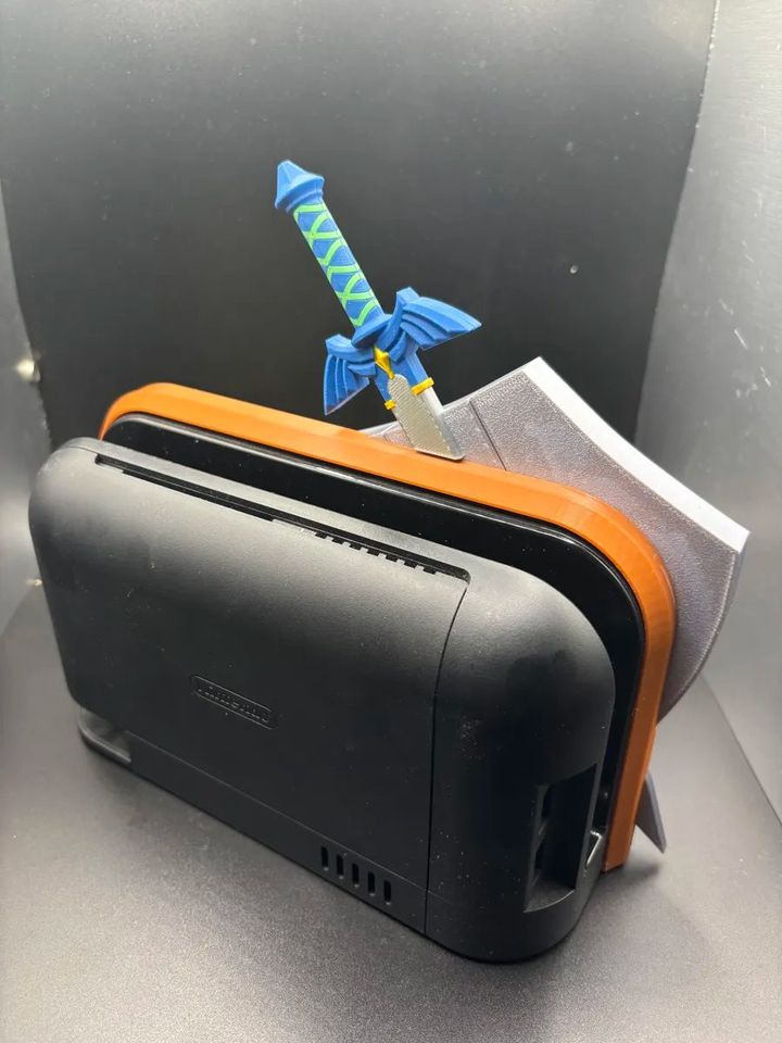 Soporte para Nintendo Switch 2 – Aventura legendaria, foto 3 de 3