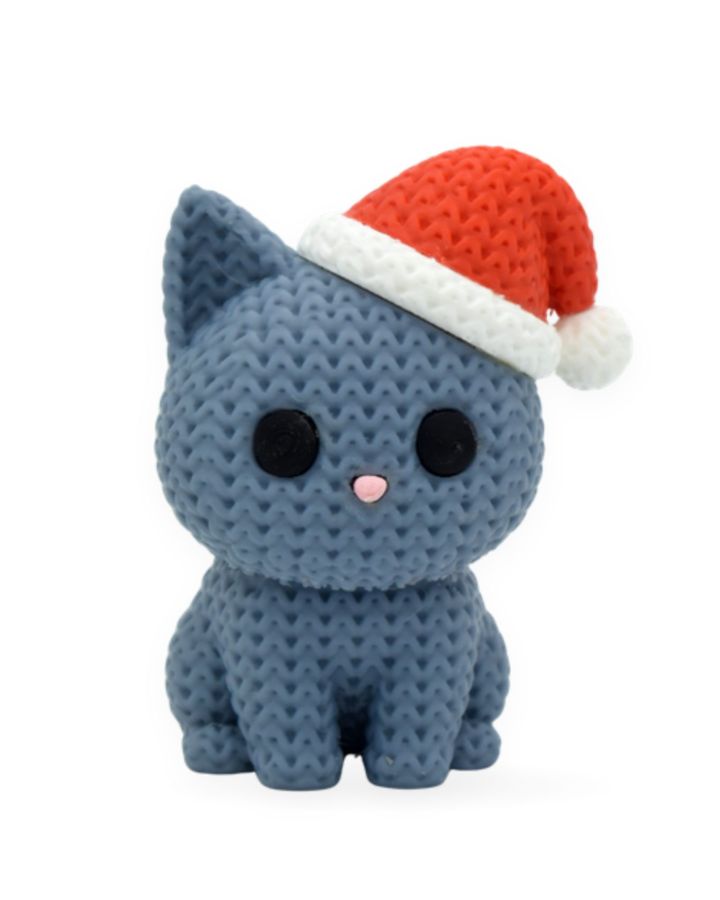 Gato con Gorro Navideño, foto 4 de 6